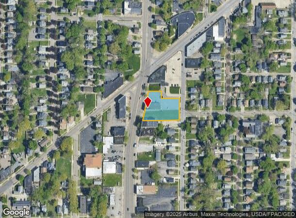  789 N Main St, Akron, OH Parcel Map