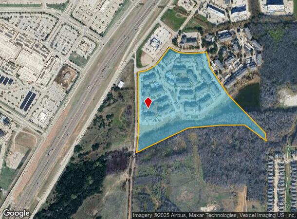 13861 Raceway Dr, Northlake, TX Parcel Map