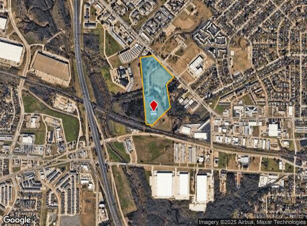  1300 W Scyene Rd, Mesquite, TX Parcel Map