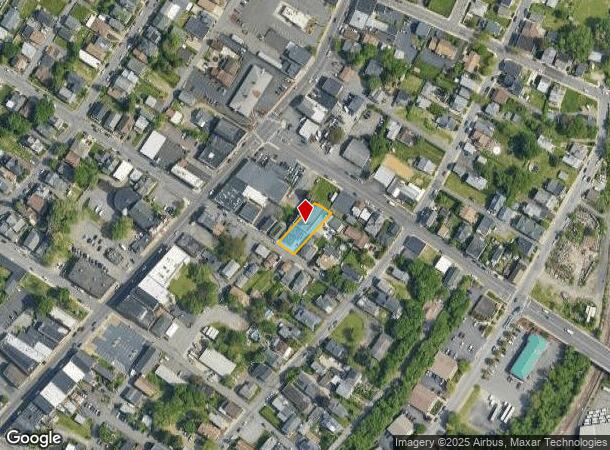  1018 Lafayette St, Scranton, PA Parcel Map