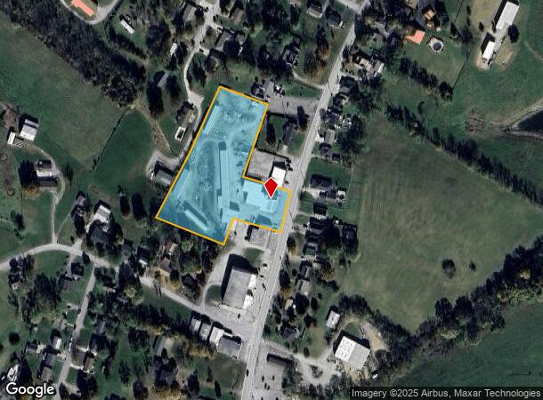 230 Lebanon Hl, Springfield, KY Parcel Map