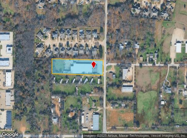  8000 Calender Rd, Arlington, TX Parcel Map