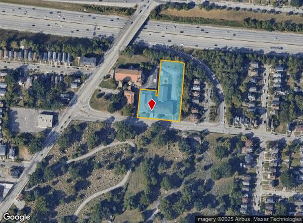 1712 Duck Creek Rd, Cincinnati, OH Parcel Map