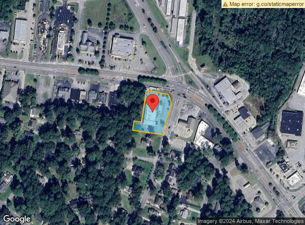  2605 Sunset Ave, Rocky Mount, NC Parcel Map