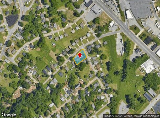  301 Coltrane Ave, High Point, NC Parcel Map