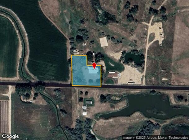 9521 County Road 48 1/2, Milliken, CO Parcel Map