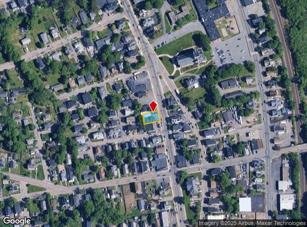  592 N Main St, Brockton, MA Parcel Map