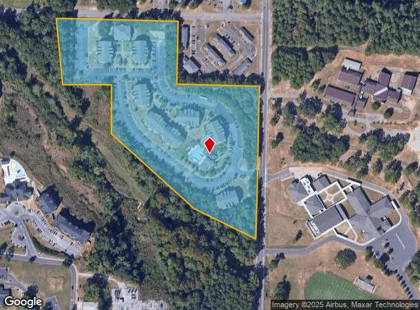  100 Gibbs St, Troy, AL Parcel Map