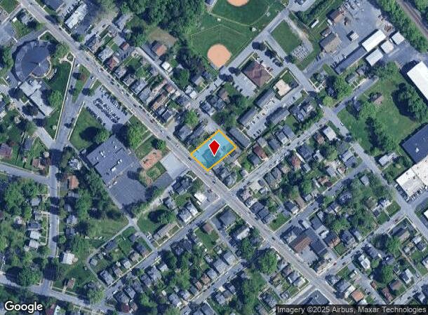 1107 Bridge St, New Cumberland, PA Parcel Map