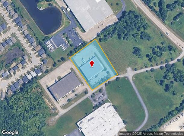  2125 Future Dr, Sellersburg, IN Parcel Map