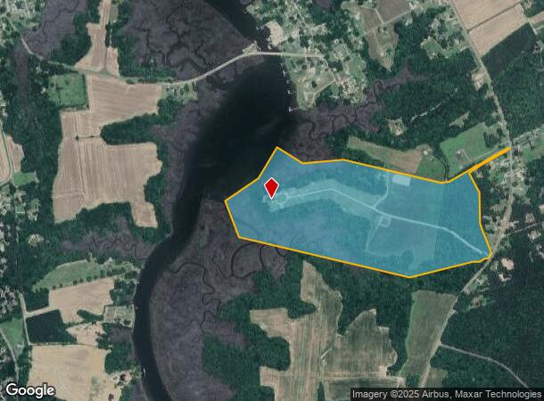 21156 Woodsman Ln, Carrollton, VA Parcel Map