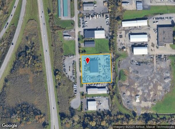  6018 Drott Dr, East Syracuse, NY Parcel Map