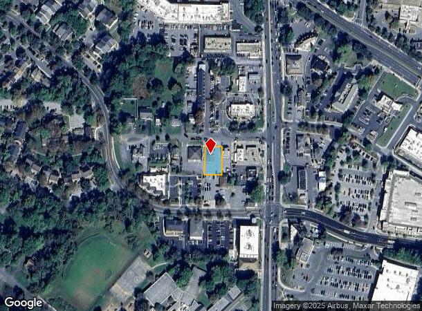 3412 N High St, Olney, MD Parcel Map