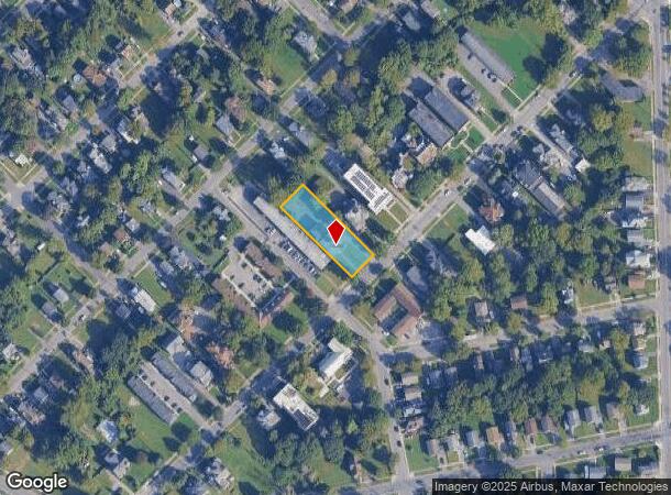  678 W Onondaga St, Syracuse, NY Parcel Map