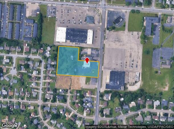  637 Spinning Rd, Dayton, OH Parcel Map