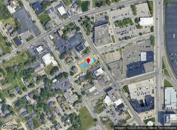 627 M L King Ave, Flint, MI Parcel Map