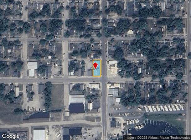 612 S Washington Ave, Ludington, MI Parcel Map