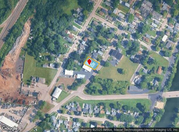  1033 Oliver Ave, Aurora, IL Parcel Map