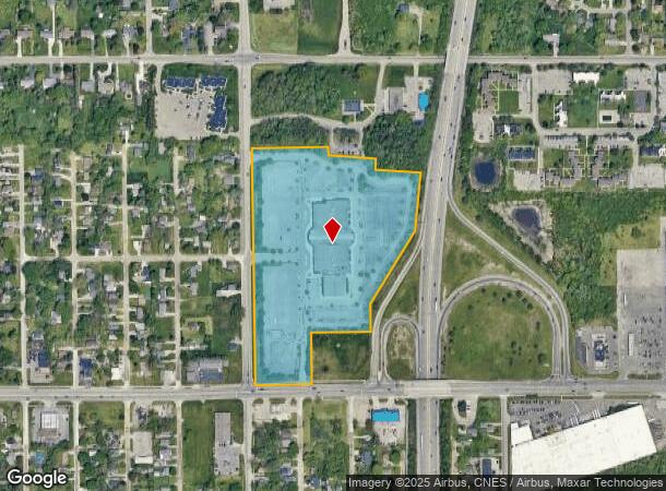 1591 S Graham Rd, Flint, MI Parcel Map