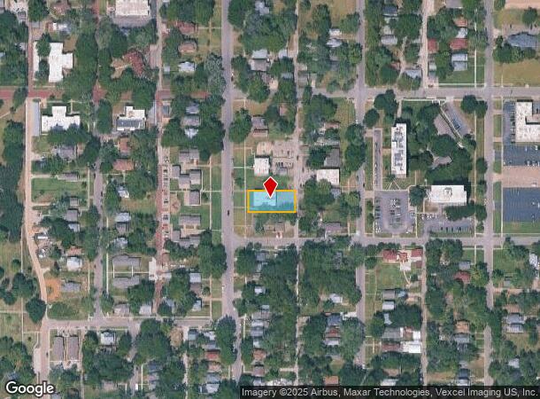  1324 Sw Western Ave, Topeka, KS Parcel Map