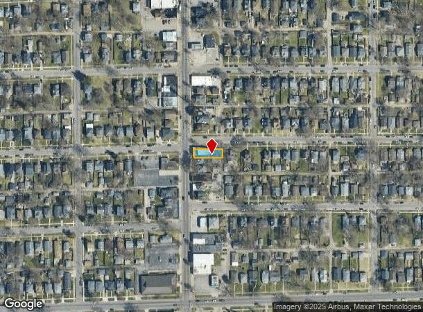  2102 Miami St, South Bend, IN Parcel Map