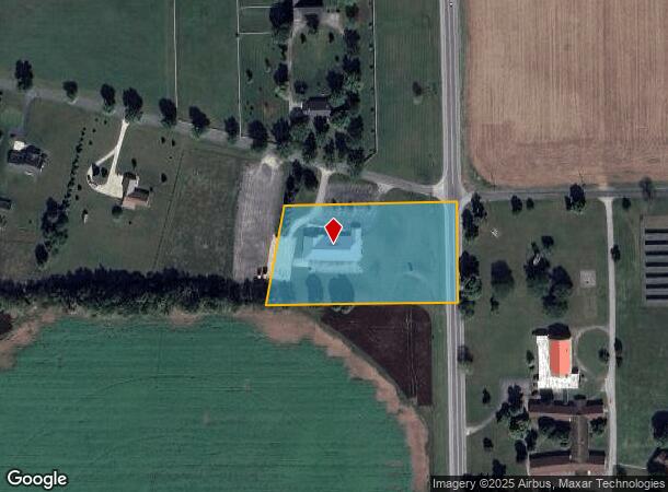  80 W 600 N, Howe, IN Parcel Map