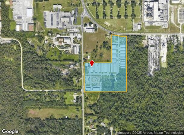 1815 Thornhill Rd, Auburndale, FL Parcel Map