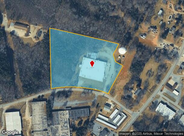 108 Industrial Park Rd, Lincolnton, NC Parcel Map