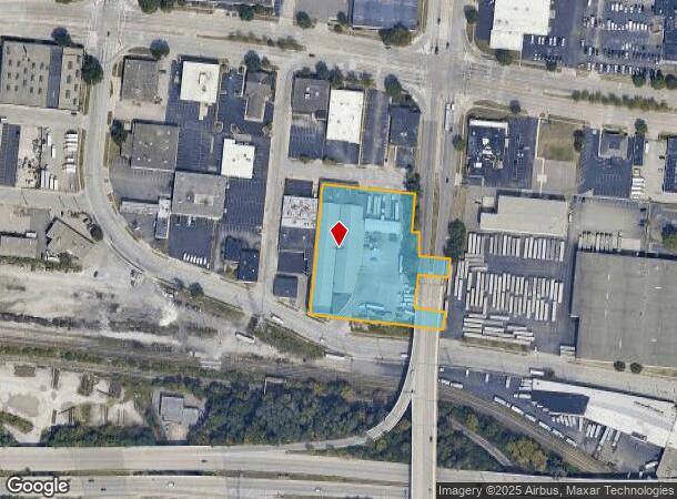  1029 W 7Th St, Cincinnati, OH Parcel Map