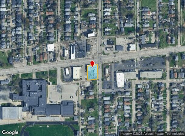 2101 W Washington St, Indianapolis, IN Parcel Map