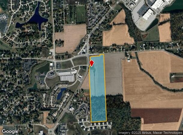  9800 Stellhorn Rd, Fort Wayne, IN Parcel Map