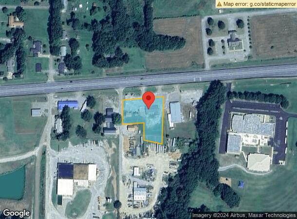  2390 Us Highway 64, Whiteville, TN Parcel Map