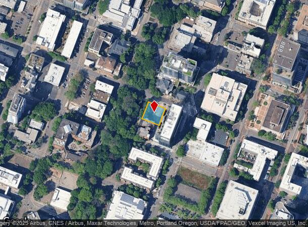  1414 Sw Park Ave, Portland, OR Parcel Map