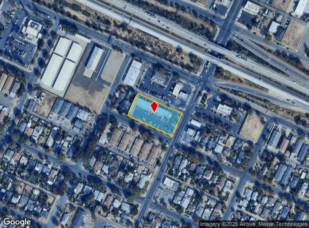  1215 R St, Merced, CA Parcel Map