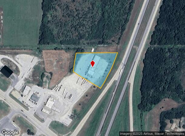  1212 W Gentry Ave, Checotah, OK Parcel Map