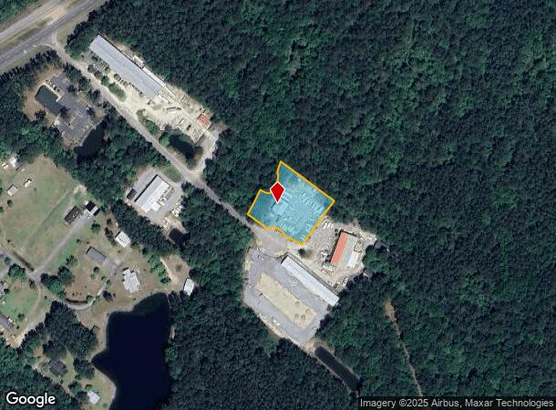 1036 Hunley Sullivans Rd, Awendaw, SC Parcel Map