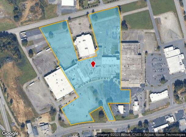 201 E Meadow Rd, Eden, NC Parcel Map