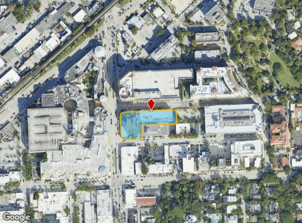  6801 Sw Red Rd, Coral Gables, FL Parcel Map