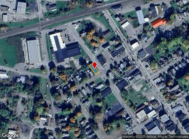  133 Central Ave, Owego, NY Parcel Map
