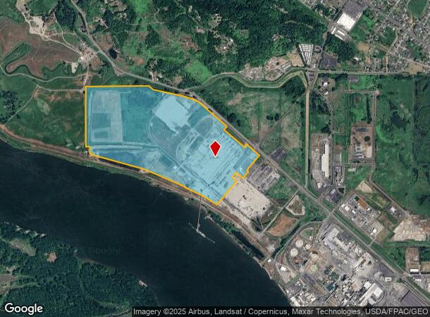 4029 Industrial Way, Longview, WA Parcel Map