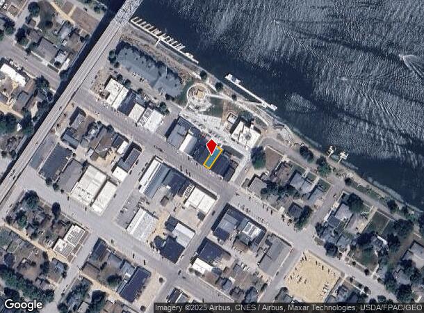  128 Main St W, Wabasha, MN Parcel Map