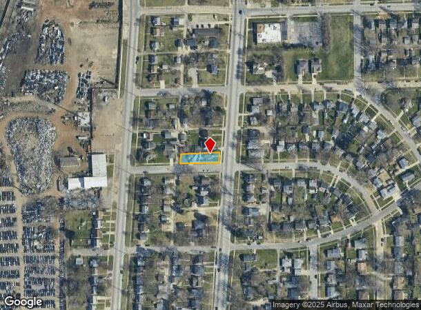  3123 S Michigan St, South Bend, IN Parcel Map