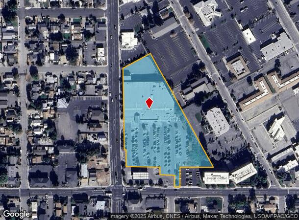 501 N Miller St, Wenatchee, WA Parcel Map