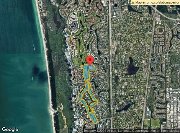  707 Gulf Park Dr, Naples, FL Parcel Map