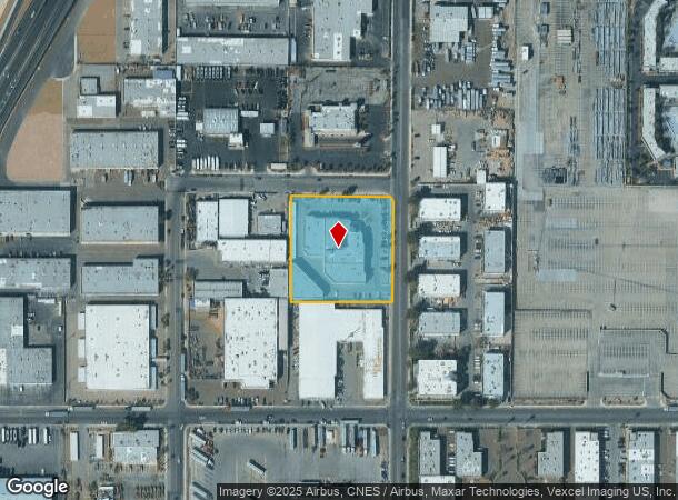  4625 Polaris Ave, Las Vegas, NV Parcel Map