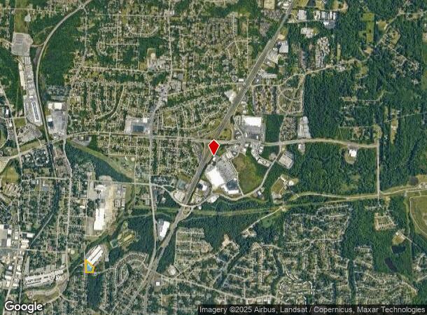  1702 Fairview St, Greensboro, NC Parcel Map