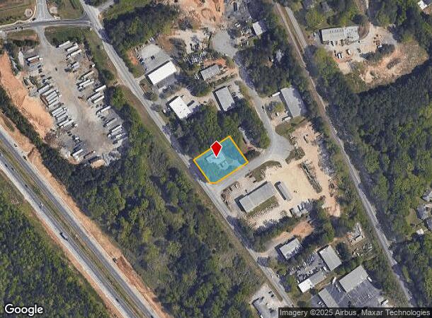  9323 S Main Ct, Jonesboro, GA Parcel Map