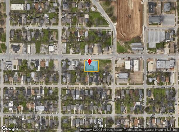 2826 E Rosedale St, Fort Worth, TX Parcel Map