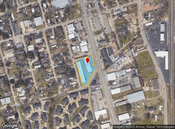 525 S Frazier St, Conroe, TX Parcel Map