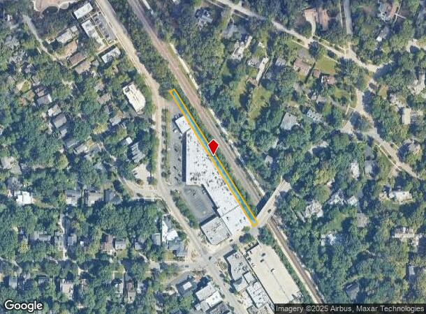 1100 Scott Ave, Glencoe, IL Parcel Map